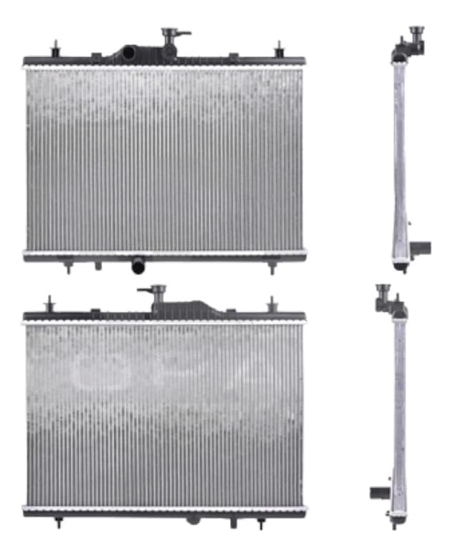 Radiador Renault Koleos 2009 2010 2011 2012 2013 2014 2015 galería