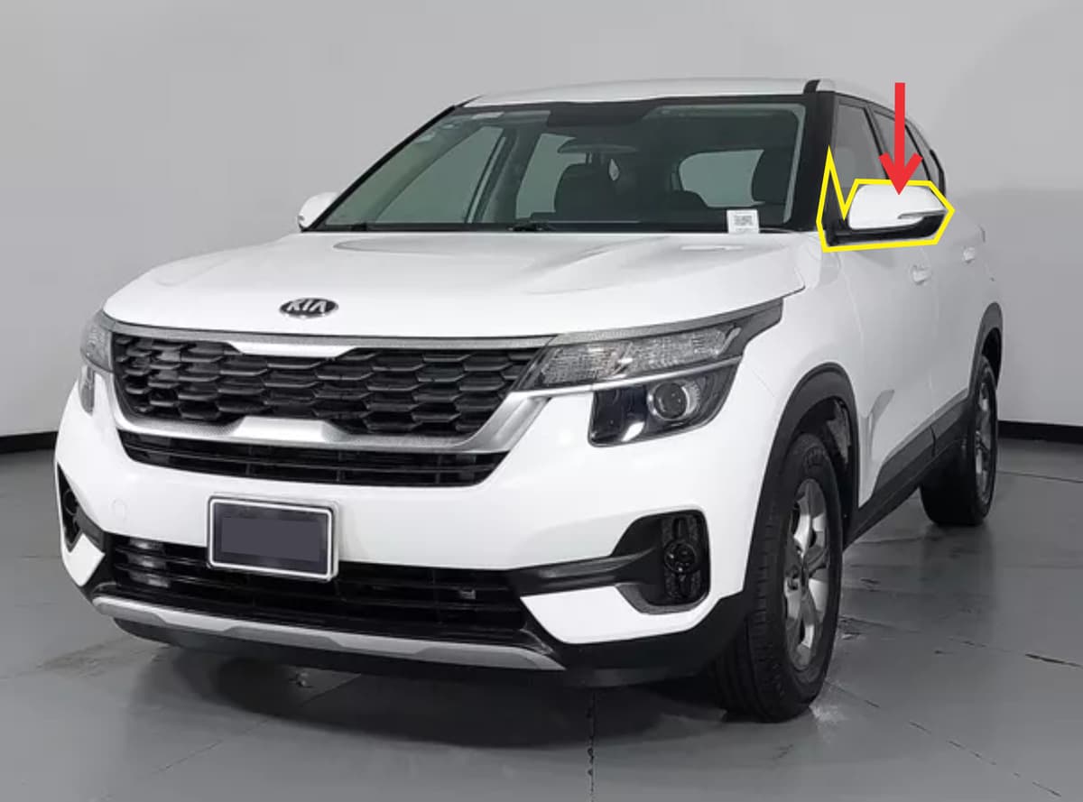 Espejo Kia Seltos 2019 2020 2021 2022