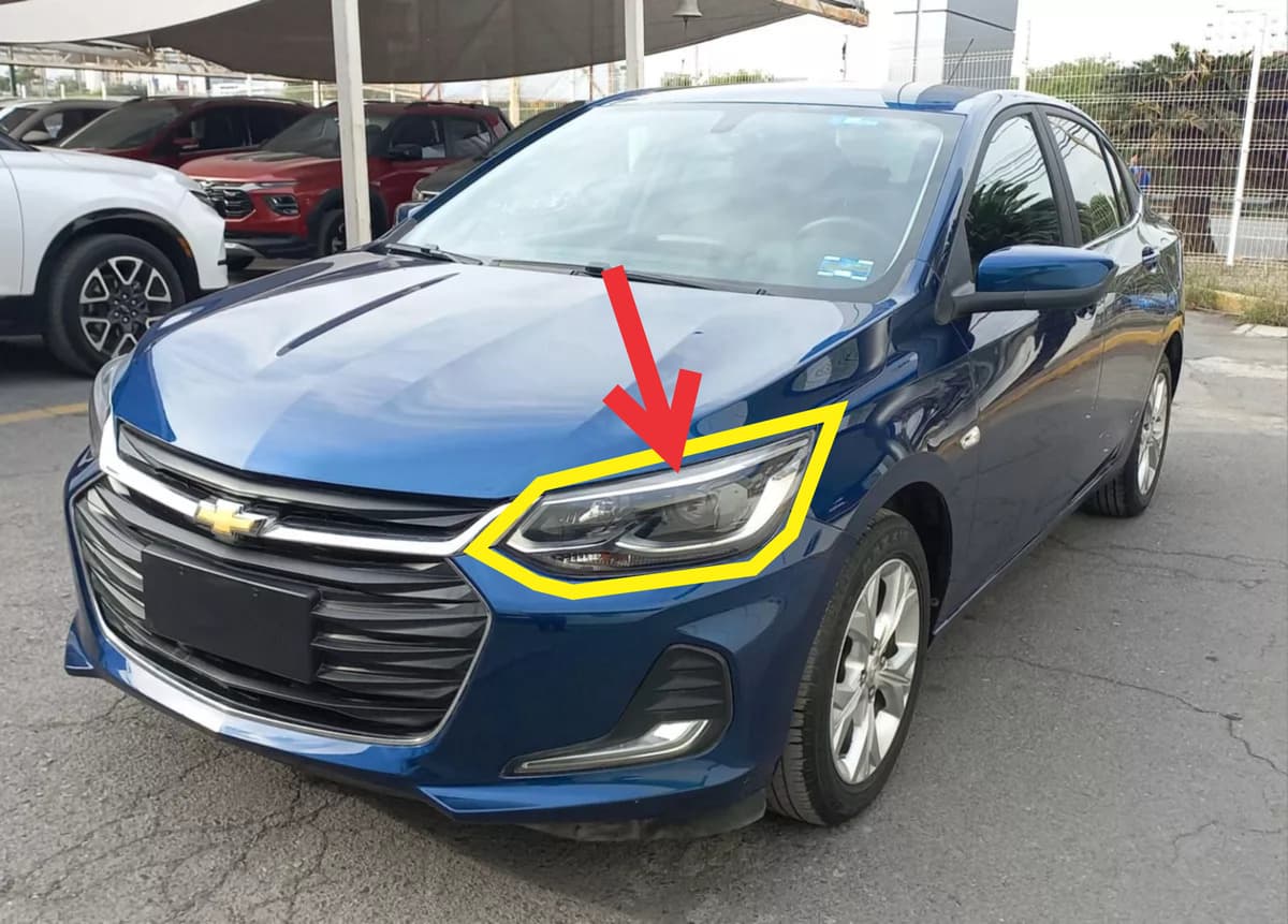 Chevrolet Onix 2021 - 2025 Faro Delantera Izquierdo Usado Original galería