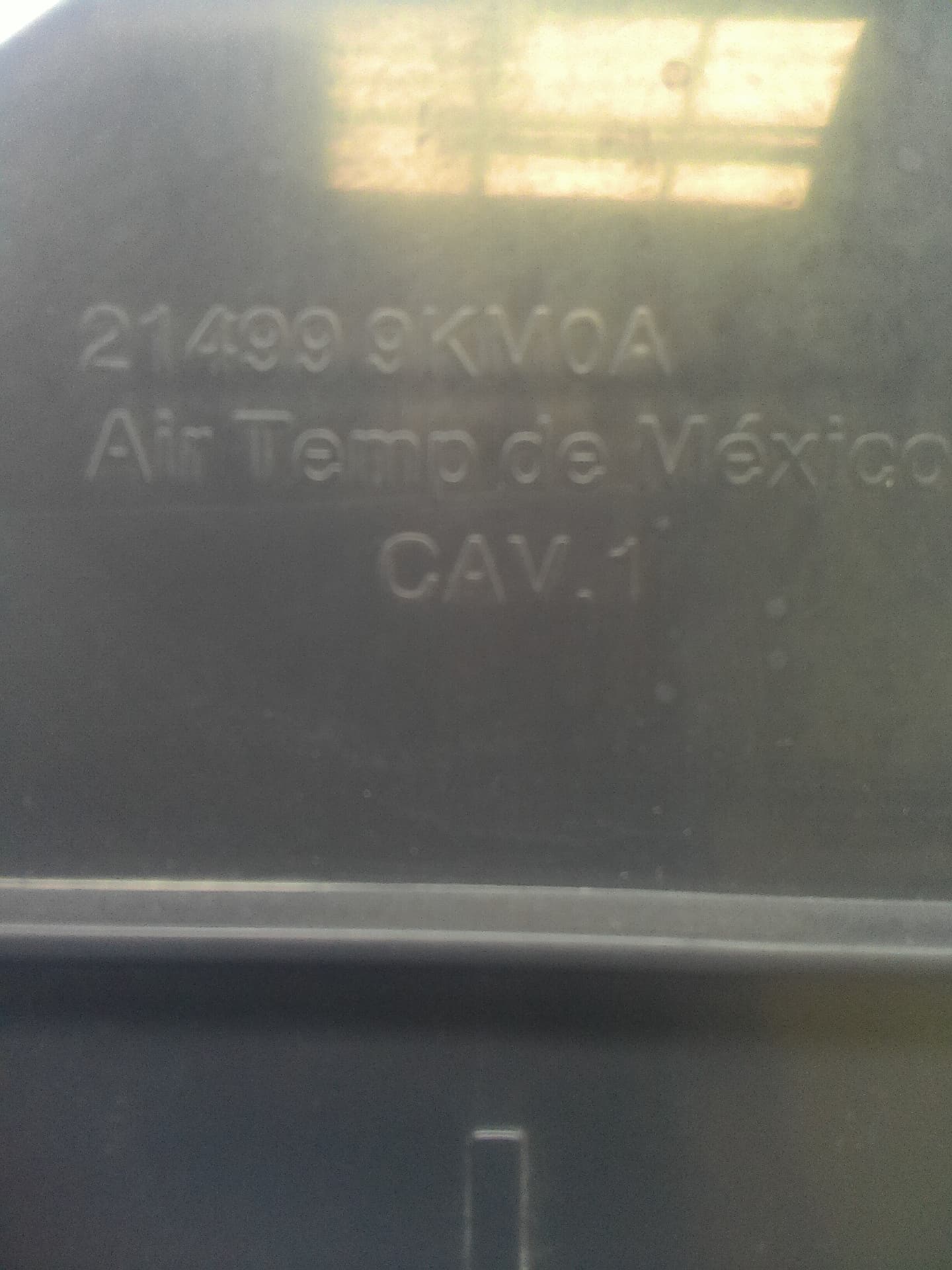 Deflector Izquierda Nissan Versa 2012 - 2019