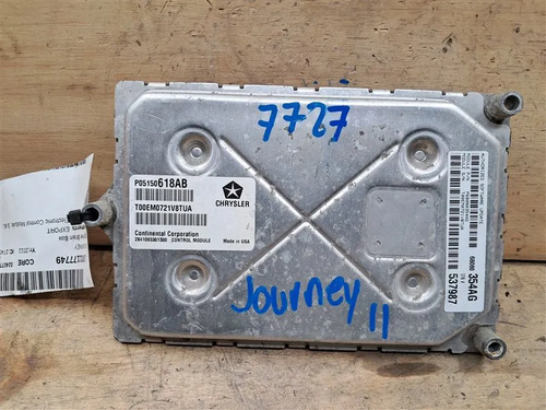 Computadora De Motor Ecm Pcm Dodge Journey 2011 3.6l 7727, foto 1