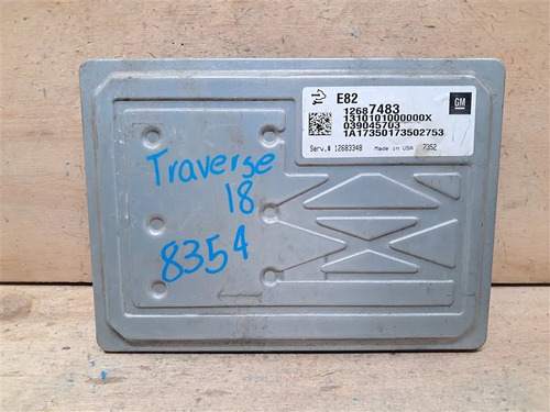 Computadora Ecm Pcm Chevrolet Traverse 2017-2019 12687483, foto 1