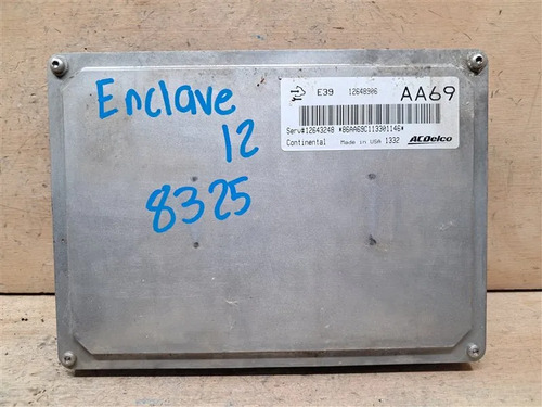 Computadora De Motor Ecm Pcm Buick Enclave 2012 3.6l 8325, foto 1