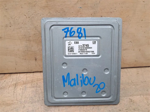 Computadora Ecm Pcm Chevrolet Malibu 2020 1.5l 12703745 7681, foto 1