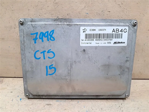 Computadora De Motor Ecm Pcm Cadillac Cts 2015 2.0l 7998, foto 1