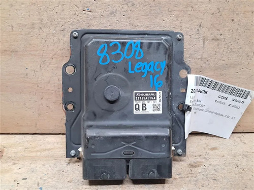 Computadora De Motor Ecm Pcm Subaru Legacy 2016 2.5l 8308, foto 1