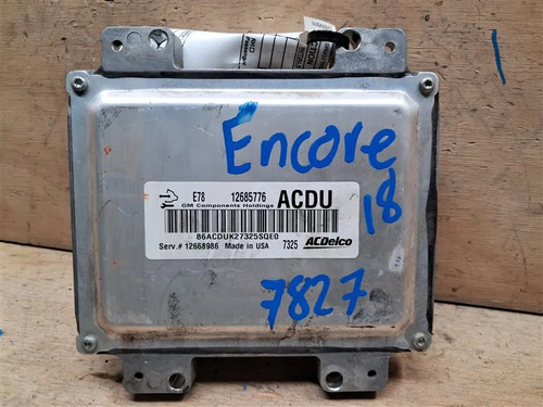 Computadora Ecm Pcm Buick Encore 2018 1.4l 12692201 7827, foto 1