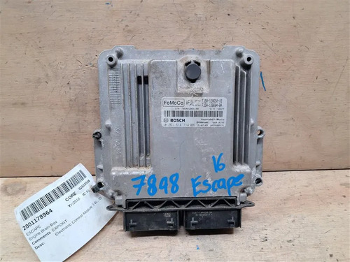 Computadora De Motor Ecm Pcm Ford Escape 2016 1.6l 7848, foto 1