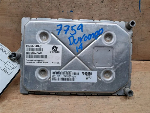Computadora De Motor Ecm Pcm Dodge Durango 2014 3.6l 7759, foto 1