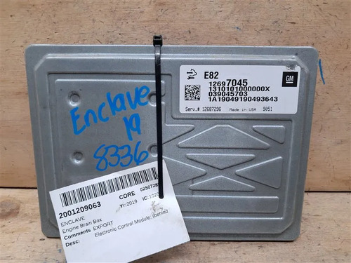 Computadora De Motor Ecm Pcm Buick Enclave 2019 5 Puertas, foto 1