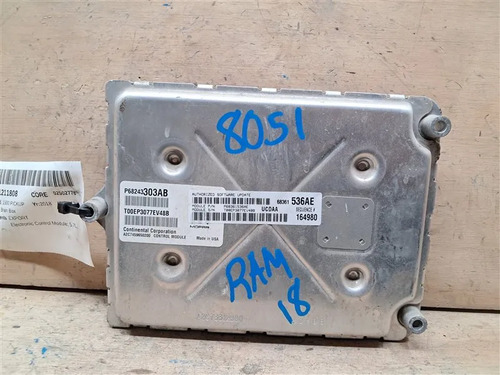 Computadora De Motor Ecm Pcm Dodge Ram 2018 4 Puertas, foto 1