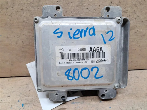 Computadora De Motor Ecm Pcm Gmc Sierra 2012 4 Puertas, foto 1