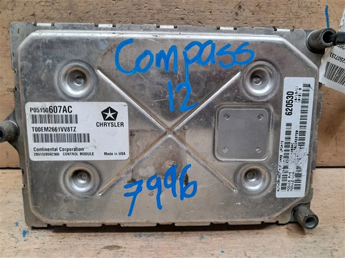 Computadora Ecm Pcm Jeep Compass 2011-2013 7996, foto 1