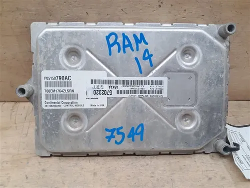 Computadora Ecm Pcm Dodge Ram 2014 3.6l V6 7549, foto 1